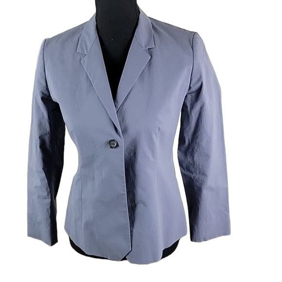 Banana Republic Jackets & Blazers - Banana Republic Womens Purple Lavender Blazer One Botton size 2  Made in Italy